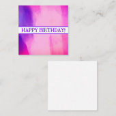 Glückliche Geburtstagskarten, niedlich, Vorrat! Mitteilungskarte (Vorne/Hinten)