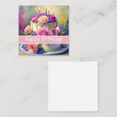 Glückliche Geburtstagskarten, niedlich, Vorrat! Mitteilungskarte (Vorne/Hinten)