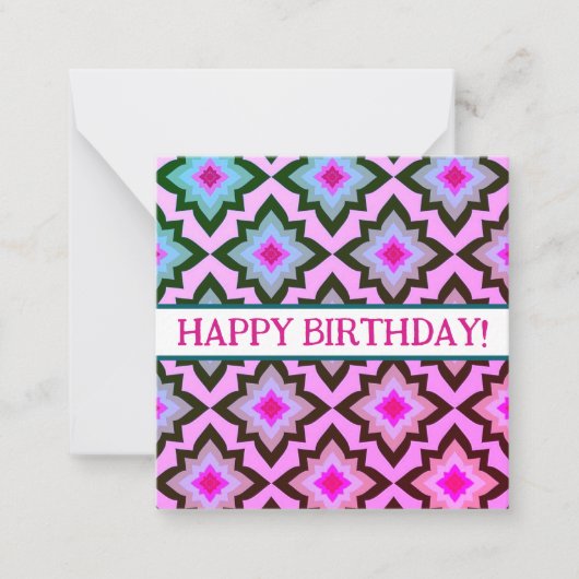 Glückliche Geburtstagskarten, niedlich, Vorrat! Mitteilungskarte (Vorderseite)