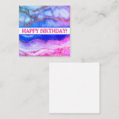 Glückliche Geburtstagskarten, niedlich, Vorrat! Mitteilungskarte (Vorne/Hinten)