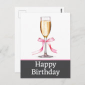 Glückliche Geburtstagskarten Postkarte (Vorne/Hinten)