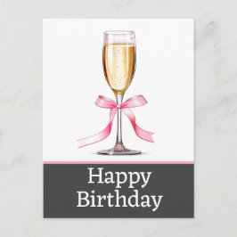 Glückliche Geburtstagskarten Postkarte