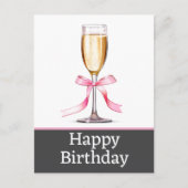 Glückliche Geburtstagskarten Postkarte (Vorderseite)