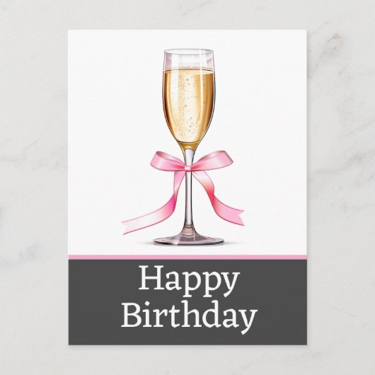 Glückliche Geburtstagskarten Postkarte (Vorderseite)