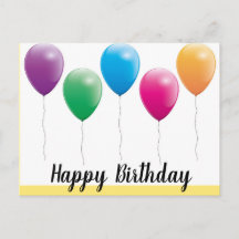 Glückliche Geburtstagskarten