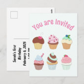 Glückliche Geburtstagskarten Postkarte (Vorne/Hinten)