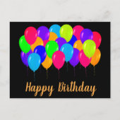 Glückliche Geburtstagskarten Postkarte (Vorderseite)