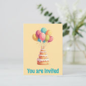 Glückliche Geburtstagskarten Postkarte (Stehend Vorderseite)