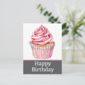 Glückliche Geburtstagskarten Postkarte (Stehend Vorderseite)
