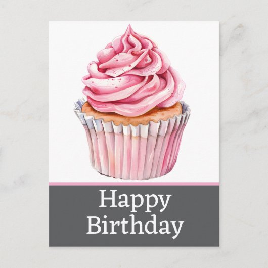 Glückliche Geburtstagskarten Postkarte (Vorderseite)
