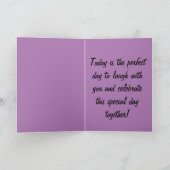 Glückliche Geburtstagskatzen Karte (Innenseite)