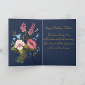 Glückliche Geburtstagsmutter Faltkarte Dankeskarte (Innenseite)