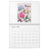 Glückliche Gedanken 2026 Kalender (Jan 2027)