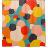 Glückliche Gedanken drinnen Duschvorhang (Vorderseite)