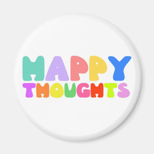 Glückliche Gedanken Magnet