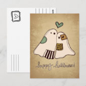 glückliche Geister Postkarte (Vorne/Hinten)