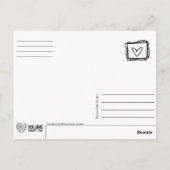 glückliche Geister Postkarte (Rückseite)