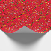 Glückliche Geschenke aus Muttertag Geschenkpapier (Ecke)