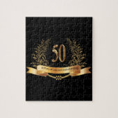 Glückliche Geschenke zum 50. Hochzeitstag Puzzle (Vertikal)