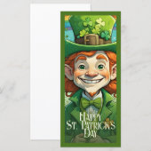 Glückliche Gesichter am St. Patrick's Day (Vorne/Hinten)
