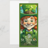 Glückliche Gesichter am St. Patrick's Day (Vorne/Hinten)