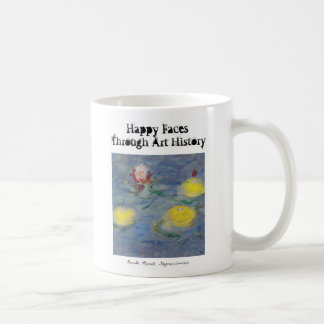 glückliche Gesichter durch die Kunstgeschichte - M Kaffeetasse