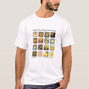 glückliche Gesichter durch KunstgeschichtsShirt T-Shirt