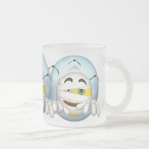 Glückliche Gesichts-Mama-Tasse Mattglastasse