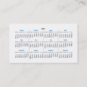 Glückliche Gesichts-Strecke Visitenkarte (Rückseite)