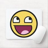 glückliche Gesichts-Tasse Mousepad (Mit Mouse)