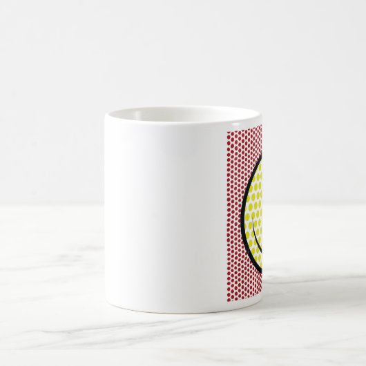 Glückliche Gesichts-Tasse Roy Lichtenstein Kaffeetasse (Mittel)