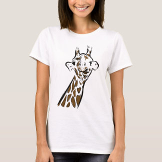 Glückliche Giraffe T-Shirt
