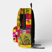 GLÜCKLICHE GLITCH-Rucksack Bedruckter Rucksack (Rechts)