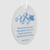 Glückliche Glocken, Ring in New Year Ornament (Vorderseite)