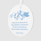 Glückliche Glocken, Ring in New Year Ornament (Vorderseite)