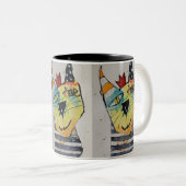 Glückliche Glückliche 11oz Tasse (VorderseiteRechts)