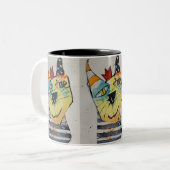 Glückliche Glückliche 11oz Tasse (Vorderseite Links)