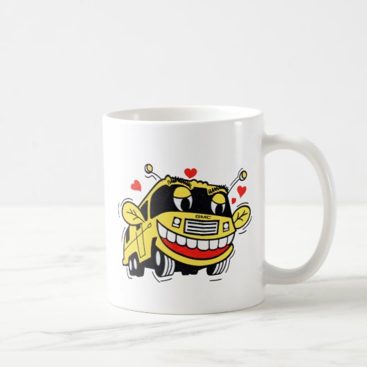 Glückliche GMC Kaffee-Tasse Kaffeetasse (Rechts)