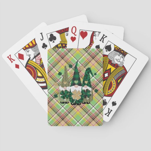 Glückliche Gnome Spielkarten (Rückseite)