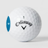 Glückliche Golfbälle des Vaters (Logo)