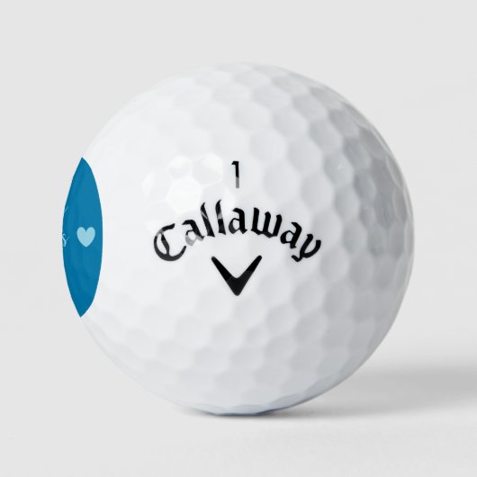 Glückliche Golfbälle des Vaters (Logo)