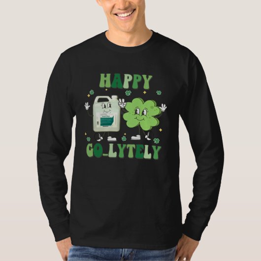 Glückliche Golytely-Darmvorbereitung St. Patricks T-Shirt (Vorderseite)