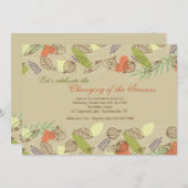 Glückliche Grenz-Einladung Einladung (Vorne/Hinten)