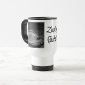 Glückliche Grillen-Reise-Tasse Reisebecher (Vorderseite Links)