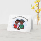 Glückliche Großeltern Day2 Karte (Gelbe Blume)