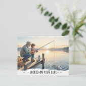 Glückliche Großeltern-Postkarte Postkarte (Stehend Vorderseite)