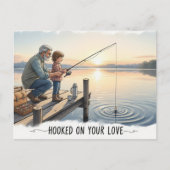 Glückliche Großeltern-Postkarte Postkarte (Vorderseite)