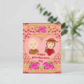 Glückliche Großeltern Tag Postkarte (Stehend Vorderseite)