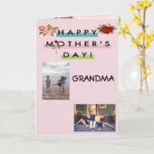 Glückliche Großmutter der Mutter Tages! Karte (Gelbe Blume)