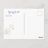 Glückliche Großväter Tag Personalisiert. Postkarte (Rückseite)